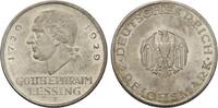 Weimarer Republik, 3 Reichsmark Lessing, -