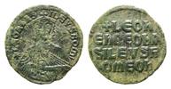 Byzanz, AE Follis, Constantinopel Leo VI. der Weise, 886-912,
