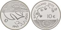 Finnland, 10 Euro 60. Jahrestag des Endes des Zweiten Weltkrieges, -