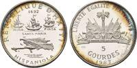 Haiti, 5 Gourdes 10. Jahrestag der Revolution, -