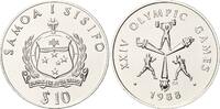 Samoa, 10 Tala 24. Olympische Spiele 1988 in Seoul - Fackelträger, -