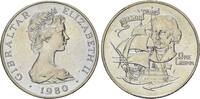 Gibraltar, 1 Crown 175 Jahre Seeschlacht von Trafalgar, -