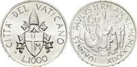 Vatikan, 1000 Lire Prälaten und Gläubige, -