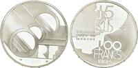 100 Francs 1994, Frankreich, Einweihung Kanaltunnel, PP