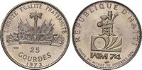 Haiti, 25 Gourdes Zur Fussball-WM 1974 - Maskottchen, -