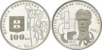 Portugal, 100 Escudos 100. Geburtstag von Amadeo de Souza Cardoso, -