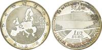 Frankreich, 1 1/2 Euro 50 Jahre Europa-Parlament, -