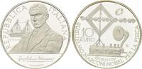 Italien, 10 Euro 100 Jahre Nobelpreis Guglielmo Marconi, -