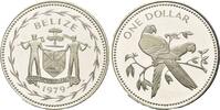 Belize, 1 Dollar Vogelwelt - Roter Ara, -