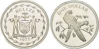 Belize, 1 Dollar Vogelwelt - Roter Ara, -