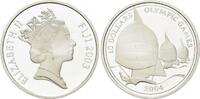 Fidschi, 10 Dollars Zur Olympiade 2004 - Segeln, -