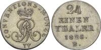 Hannover, 1/24 Taler Georg IV., 1820-1830, -