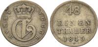 Mecklenburg-Strelitz, 1/48 Taler Georg, 1816-1860, -