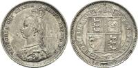 Großbritannien, Schilling Königin Victoria 1837-1901, -