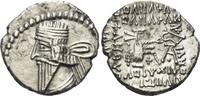 Parther, AR Drachme Ecbatana, Vologases III., 105-147, -