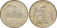 Haiti, 25 Gourdes Zur Fussball-WM 1974 - Maskottchen, -