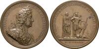 Frankreich, Bronzemedialle v. Roettiers/Molart, a. d. Wideruf Edikates von Nantes, Ludwig XIV, 1643-1715, -