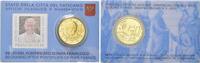 Vatikan, 50 Cent coincard + 70 Cent Briefmarke, Beginn Pontifikat Papst Franciscus, -