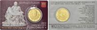 Vatikan, 50 Cent coincard Papst Franciscus, -