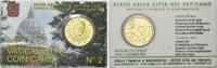 Vatikan, 50 Cent coincard Papst Franciscus, -