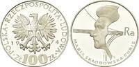 Polen, 100 Zlotych 40. Todestag Marie Curie, -