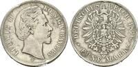Bayern, 5 Mark Ludwig II. (1854-1886), -