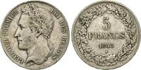 Belgien, 5 Francs Leopold I, -