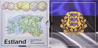 Estland, 3,88 Euro Kursmünzensatz, Euro-Einführung, Estlands Grenzlinien -