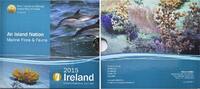 Irland, 3,88 Euro Kursmünzensatz, Ein Inselstaat, Meeresflora und -fauna, -