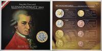 Österreich, 3,88 Euro Kursmünzensatz, Wolfgang Amadeus Mozart, -