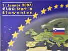 Slowenien, 3,88 Euro und 188 Tolarjev Kursmünzensatz, Euro-Start, -