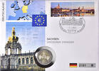 Deutschland, 2 Euro Sachsen, Dresdener Zwinger, -