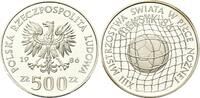 Polen, 500 Zlotych Zur Fussball-WM in Mexiko, -