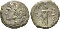 Sizilien/Stadt Syrakus, AE 24 Pyrrhus, 278-276 v. Chr., -