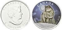 Kanada, 5 Dollars 1 oz, Wildlife - Wolf, Elisabeth II., 1952-2022, -