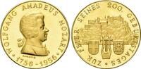 Österreich, Medaille 200. Geburtstag Wolfgang Amadeus Mozart, -