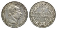 Hohenzollern-Sigmaringen, 1/2 Gulden Friedrich Wilhelm IV. von Preussen, 1849-1861,