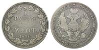 Russland, 3/4 Rubel =5 Zlotych Nikolaus I., 1825-1855,