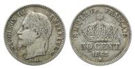 Frankreich, 50 Centimes Napoleon III., 1852-1870,