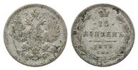 Russland, 15 Kopeken 1864, Alexander II., 1855-1881,