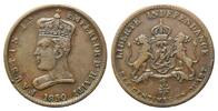 Haiti, 6 1/4 Centimes Faustin I., 1849-1859, -