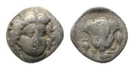 Kleinasien, AR Hemidrachme Karien, Insel Rhodos,