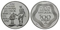 Ungarn, 500 Forint Olympische Spiele Barcelona 1992 - Olympisches Feuer,