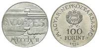Ungarn, 100 Forint 100 Jahre Budapest,