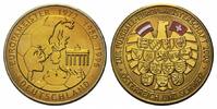 Deutschland, Neusilber-Medaille Gedenkprägung auf die Fußballeuropameisterschaft in Österreich und der Schweiz, -