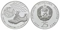 Bulgarien, 25 Lewa XIV. Fußball-Weltmeisterschaft in Italien 1990,