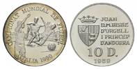 Andorra, 10 Diners XIV. Fußball-Weltmeisterschaft in Italien 1990,