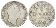 Baden, 1/2 Gulden Leopold, 1830-1852,