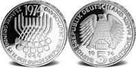 BRD, 40x 5 DM 25 Jahre Grundgesetz,