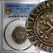 FRANCE Charles VI 1380-1422 Silver FLORETTE PCGS AU55 Duplessy-417P TOP GRADED